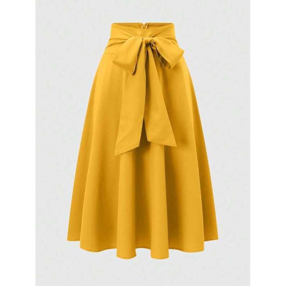 Franclia Solid Color Ruched Waist Skirt, Burgundy Color Sk